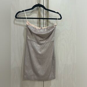 Meshki shimmer dress